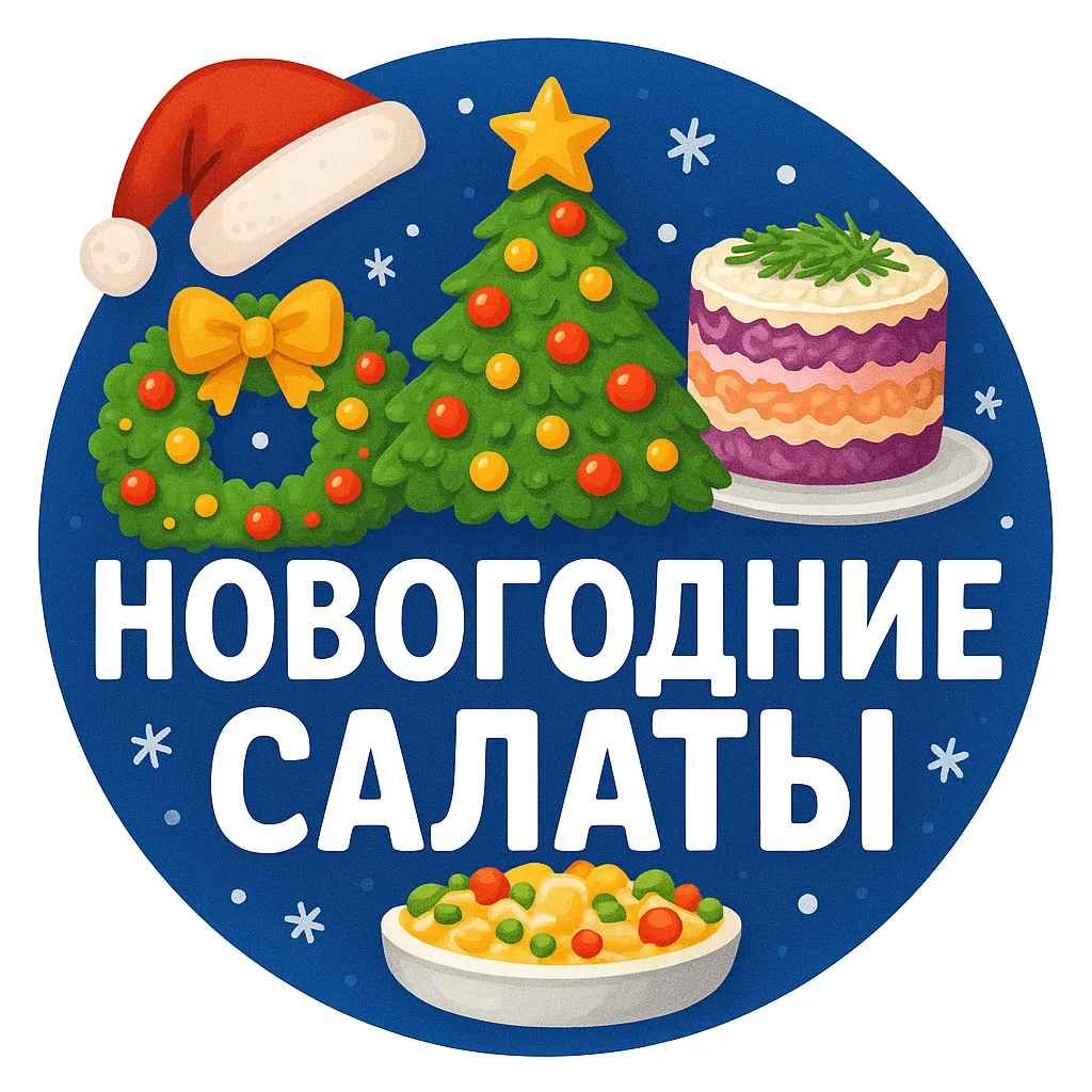 Салаты и закуски на новый год
