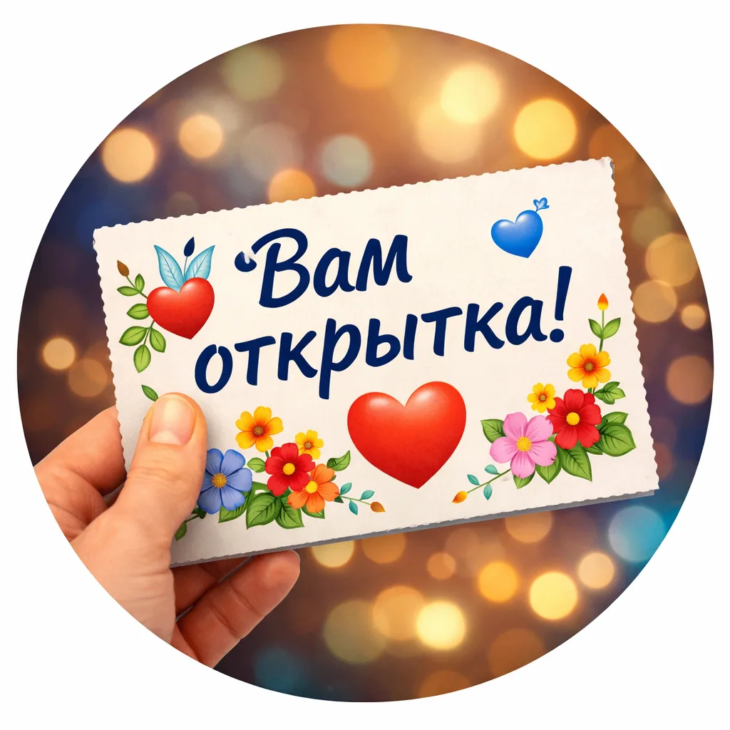 Вам открытка 9 мая