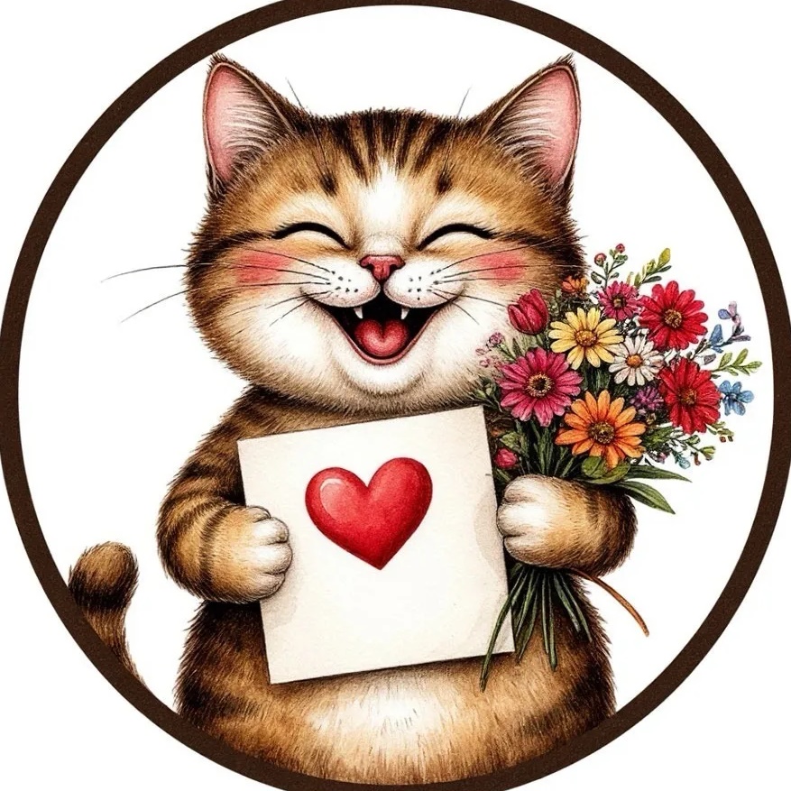 Открытка с улыбкой 💌